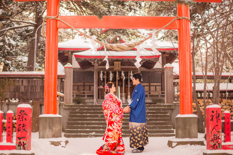 Hokkaido wedding photos