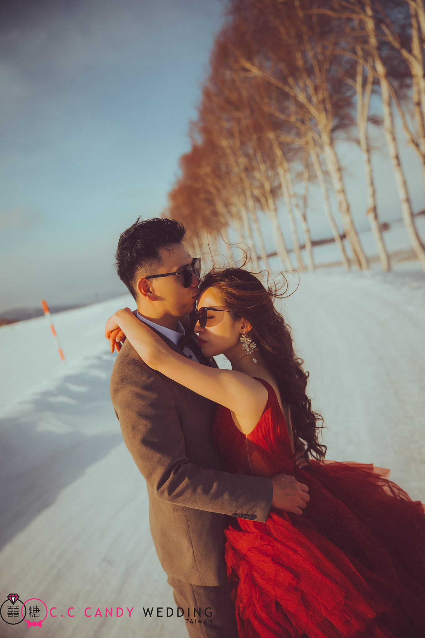 旭川冬季婚紗寫真-雪國浪漫海外婚紗
