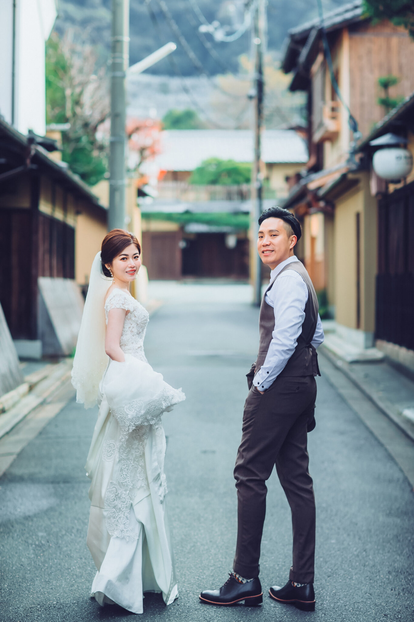 京都白紗婚紗照-古都老街浪漫海外婚紗