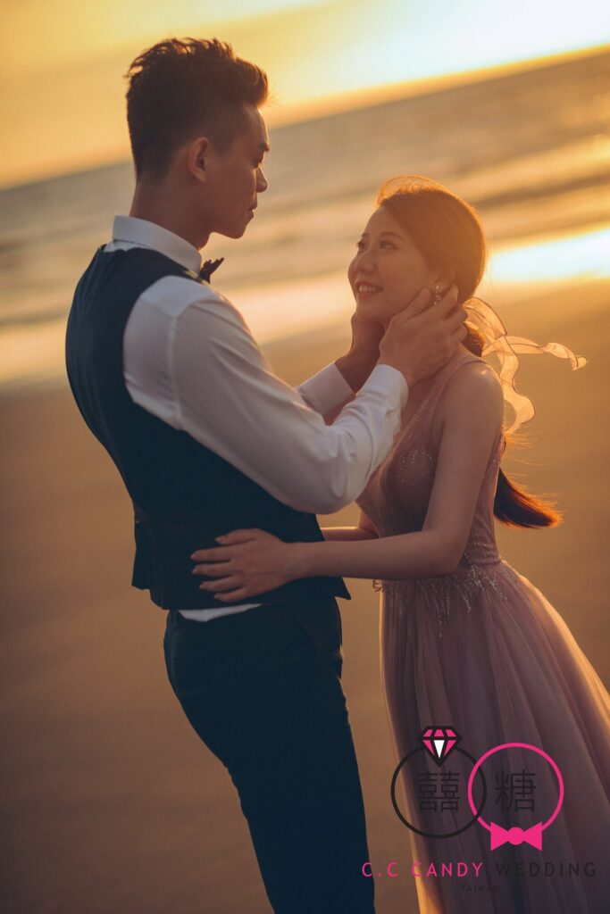 海邊婚紗 逆光人像 海邊婚紗 逆光人像