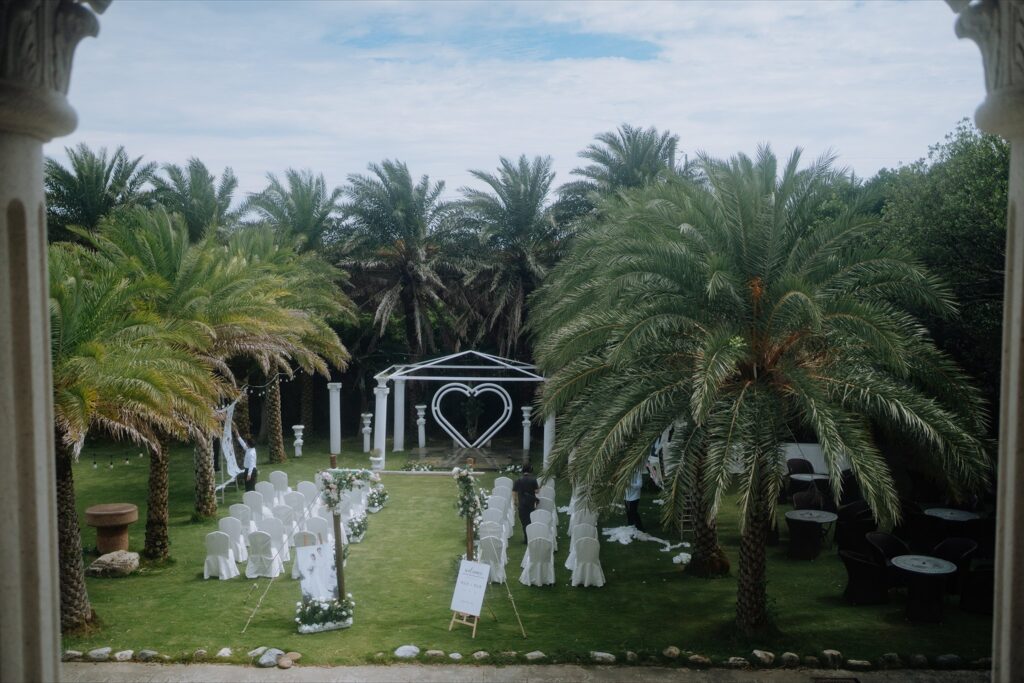 艾茉爾婚宴會館 戶外證婚草地 艾茉爾婚宴會館 戶外證婚草地