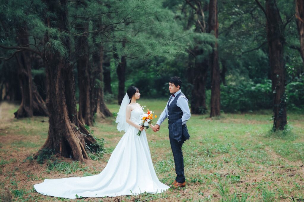 婚紗照風格 森林系婚紗 婚紗照風格 森林系婚紗