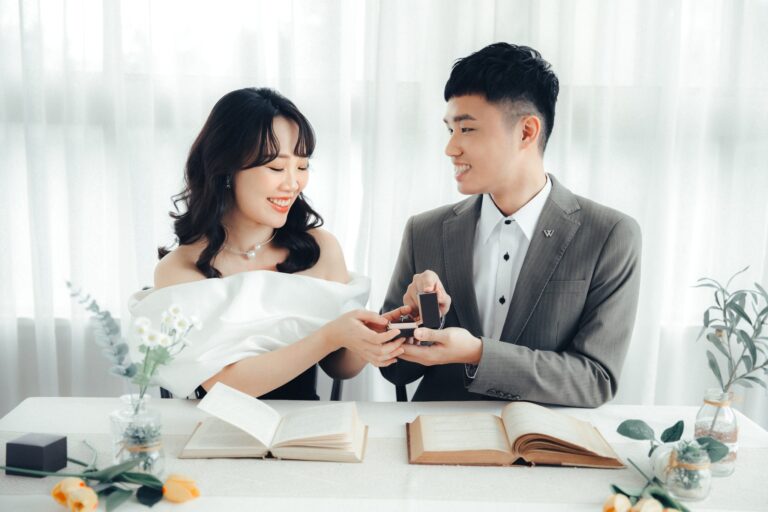 婚紗照風格 韓系白紗棚拍