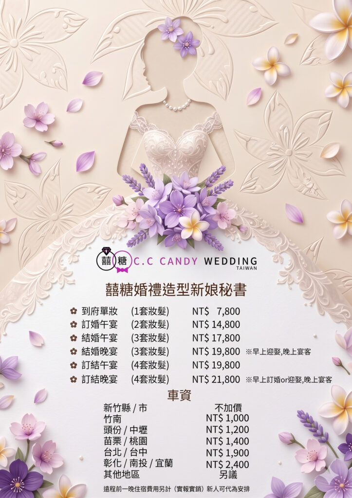 新竹婚紗包套方案 5｜囍糖婚紗 C.C Candy Wedding